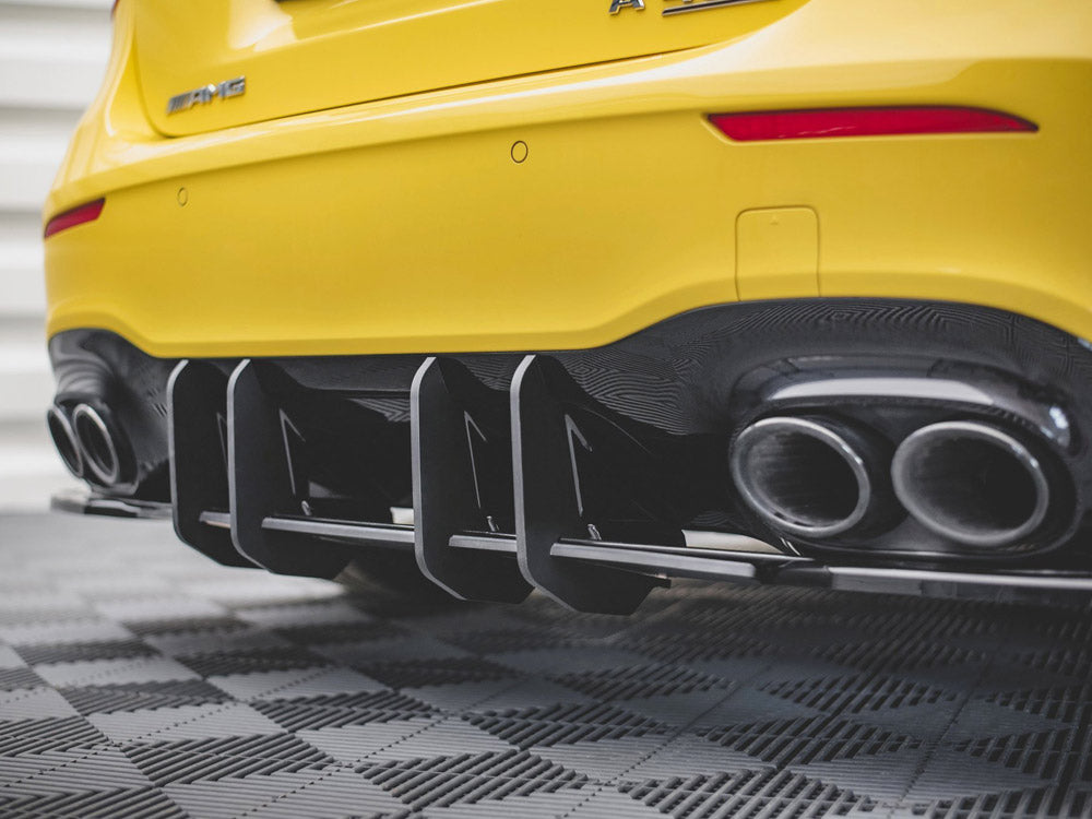 Street PRO Rear Diffuser Mercedes AMG A45 S Aero Pack W177 - Red