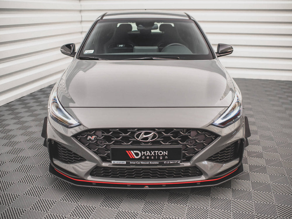 Maxton Design Front Bumper Wings (Canards) Hyundai I30 N / I30 N-Line Hatchback / Fastback Mk3 Facelift - HY-I30-3F-N-CAN1 - Image 2