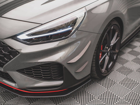 Maxton Design Front Bumper Wings (Canards) Hyundai I30 N / I30 N-Line Hatchback / Fastback Mk3 Facelift - HY-I30-3F-N-CAN1 - Image 6