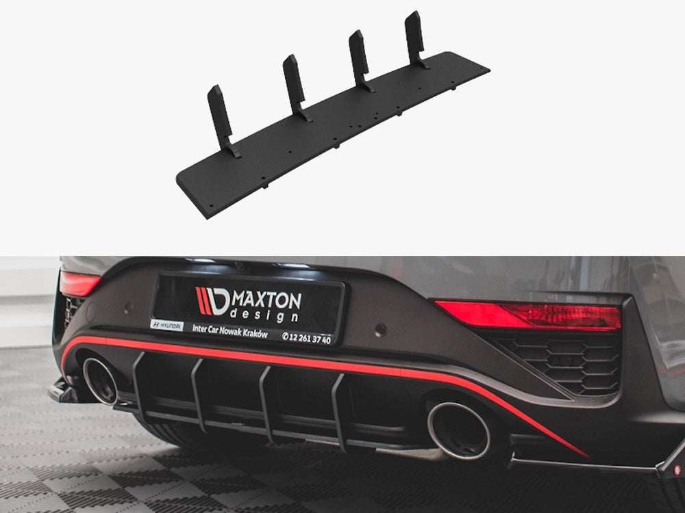 Maxton Design Street PRO Rear Diffuser Hyundai I30 N Hatchback MK3 Facelift (2020-) - HYI303FNCNC-RS1B - Image 1