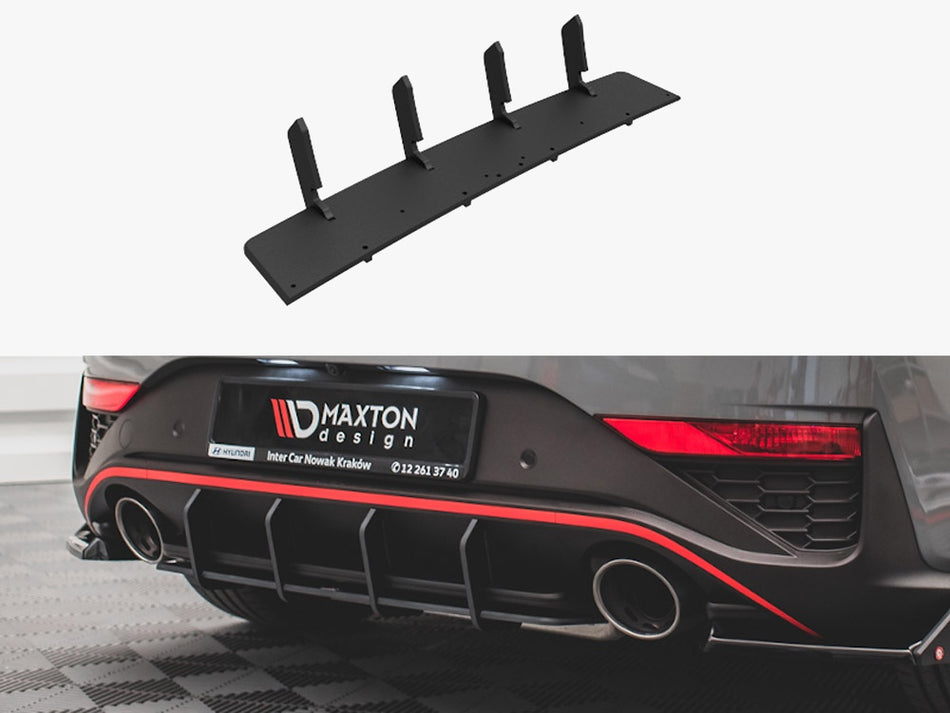 Maxton Design Street PRO Rear Diffuser Hyundai I30 N Hatchback MK3 Facelift (2020-) - HYI303FNCNC-RS1B - Image 1
