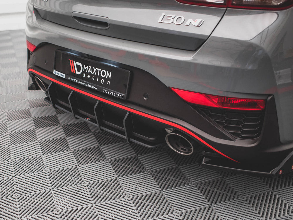 Maxton Design Street PRO Rear Diffuser Hyundai I30 N Hatchback MK3 Facelift (2020-) - HYI303FNCNC-RS1B - Image 4