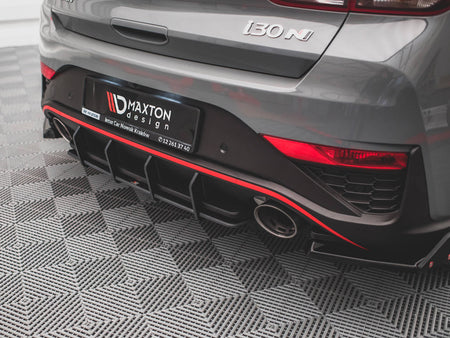 Maxton Design Street PRO Rear Diffuser Hyundai I30 N Hatchback MK3 Facelift (2020-) - HYI303FNCNC-RS1B - Image 4