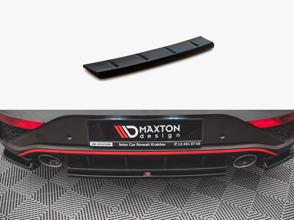 Maxton Design Central Rear Splitter Hyundai I30 N Hatchback Mk3 Facelift (2020-) - HY-I30-3F-N-RD1G - Image 1