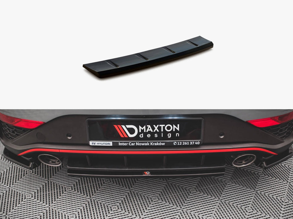 Maxton Design Central Rear Splitter Hyundai I30 N Hatchback Mk3 Facelift (2020-) - HY-I30-3F-N-RD1G - Image 1