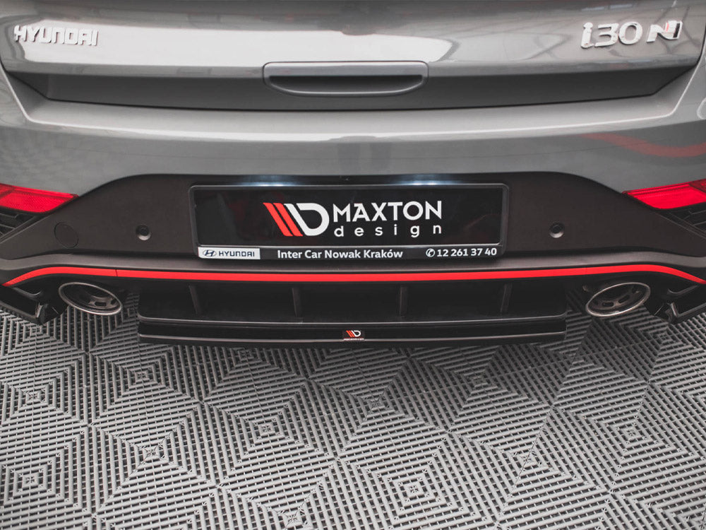 Maxton Design Central Rear Splitter Hyundai I30 N Hatchback Mk3 Facelift (2020-) - HY-I30-3F-N-RD1G - Image 3