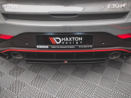 Maxton Design Central Rear Splitter Hyundai I30 N Hatchback Mk3 Facelift (2020-) - HY-I30-3F-N-RD1G - Image 3