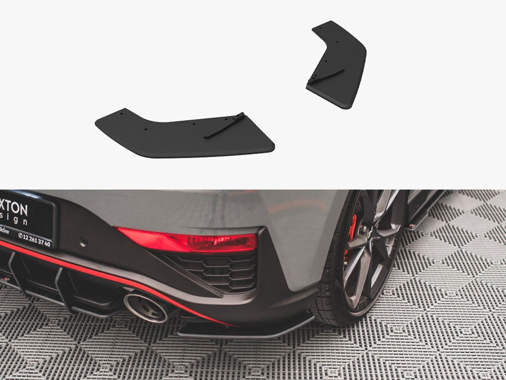 Maxton Design Street PRO Rear Side Splitters Hyundai I30 N Hatchback MK3 Facelift (2020-) - HYI303FNCNC-RSD1B - Image 1