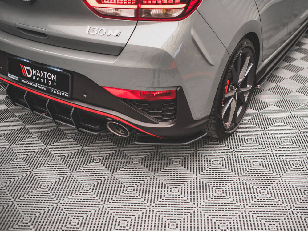 Maxton Design Street PRO Rear Side Splitters Hyundai I30 N Hatchback MK3 Facelift (2020-) - HYI303FNCNC-RSD1B - Image 3