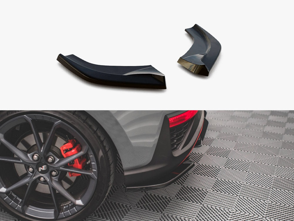 Maxton Design Rear Side Splitters V.2 Hyundai I30 N Hatchback MK3 Facelift (2020-) - HY-I30-3F-N-RSD2G - Image 1
