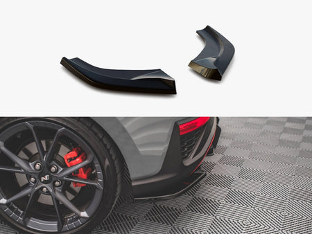 Maxton Design Rear Side Splitters V.2 Hyundai I30 N Hatchback MK3 Facelift (2020-) - HY-I30-3F-N-RSD2G - Image 1