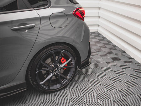 Maxton Design Rear Side Splitters V.2 Hyundai I30 N Hatchback MK3 Facelift (2020-) - HY-I30-3F-N-RSD2G - Image 3