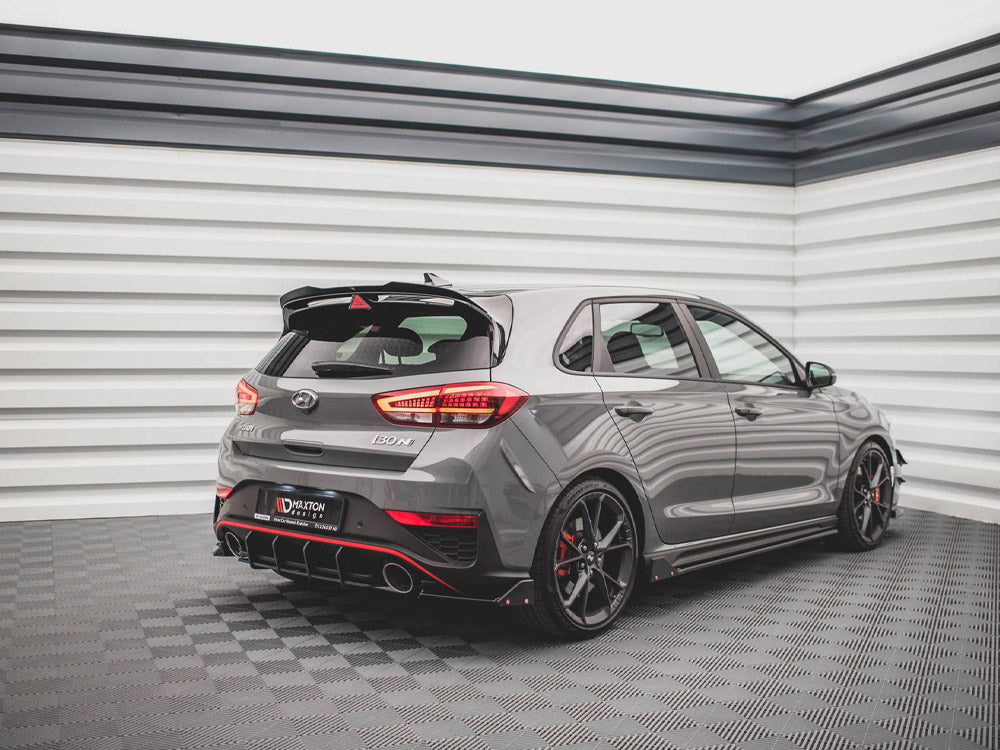 Maxton Design Rear Side Splitters V.1 + Flaps Hyundai I30 N Hatchback Mk3 Facelift - HY-I30-3F-N-RSD1G+RSF - Image 2