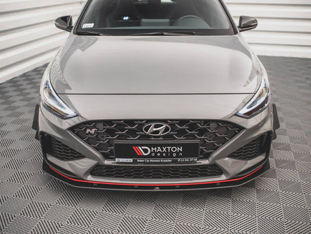 Maxton Design Street PRO Front Splitter Hyundai I30 N / I30 N-Line Hatchback / Fastback Mk3 Facelift - HYI303FNCNC-FD1B - Image 3