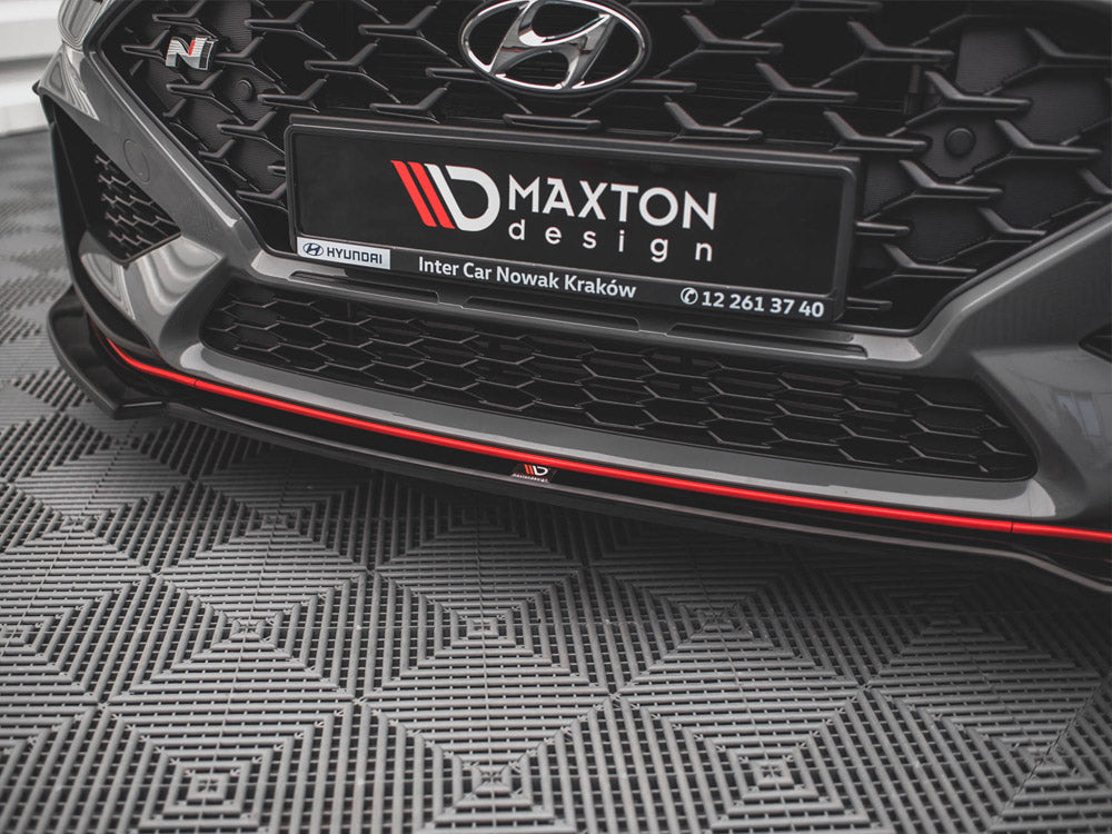 Maxton Design Front Splitter V.3 Hyundai I30 N / I30 N-Line Hatchback / Fastback Mk3 Facelift - HY-I30-3F-N-FD3G - Image 4