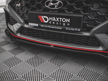 Maxton Design Front Splitter V.3 Hyundai I30 N / I30 N-Line Hatchback / Fastback Mk3 Facelift - HY-I30-3F-N-FD3G - Image 4