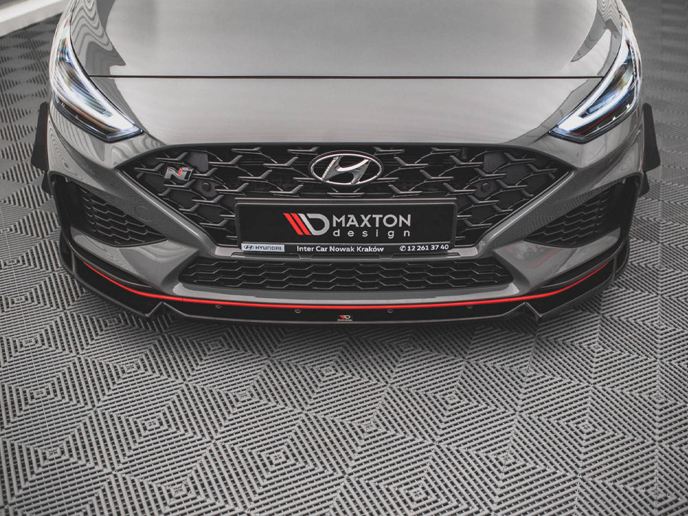 Maxton Design Front Splitter V.2 Hyundai I30 N / I30 N-Line Hatchback / Fastback Mk3 Facelift - HY-I30-3F-N-FD2G - Image 3