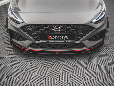 Maxton Design Front Splitter V.2 Hyundai I30 N / I30 N-Line Hatchback / Fastback Mk3 Facelift - HY-I30-3F-N-FD2G - Image 3