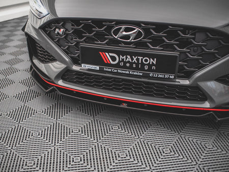 Maxton Design Front Splitter V.2 Hyundai I30 N / I30 N-Line Hatchback / Fastback Mk3 Facelift - HY-I30-3F-N-FD2G - Image 4