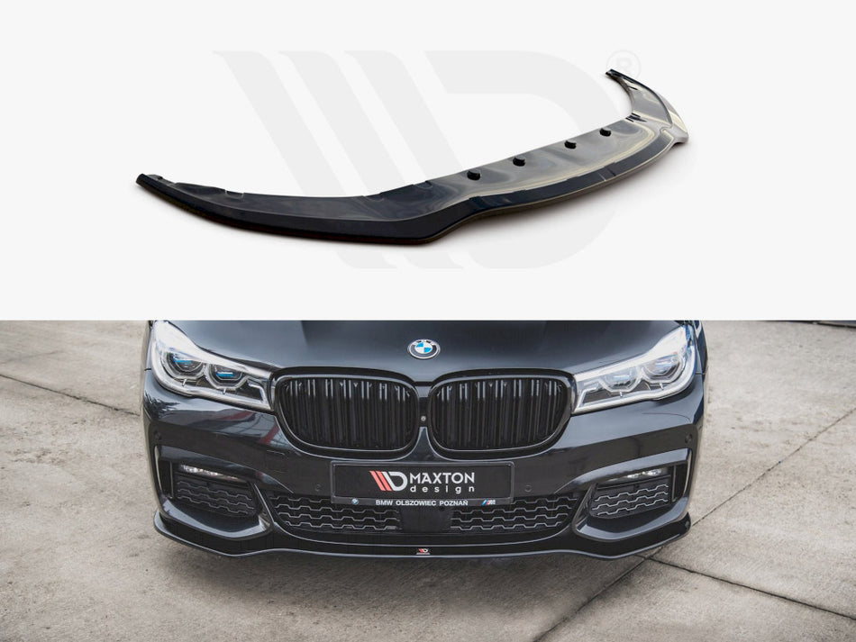 MAXTON DESIGN Front Splitter V.1 BMW 7 M-Pack G11 / G12