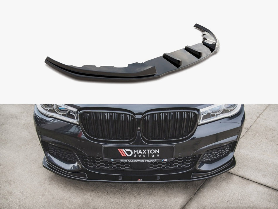 Maxton Design Front Splitter V.2 BMW 7 M-Pack G11 / G12 - BM-7-11-MPACK-FD2G - Image 1