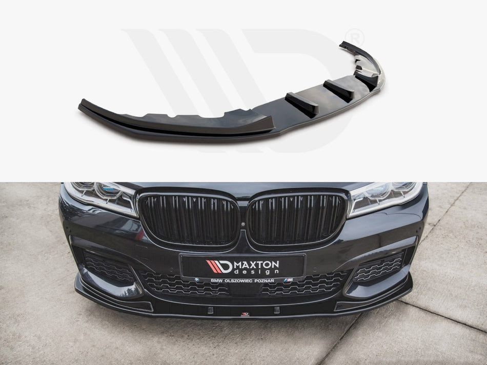 MAXTON DESIGN Front Splitter V.2 BMW 7 M-Pack G11 / G12