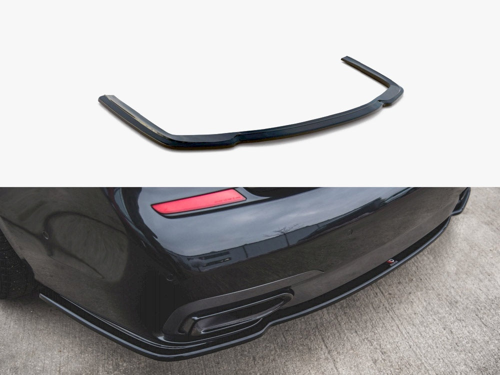 Maxton Design Rear Splitter BMW 7 M-Pack G11 / G12 - BM-7-11-MPACK-RD1G - Image 1