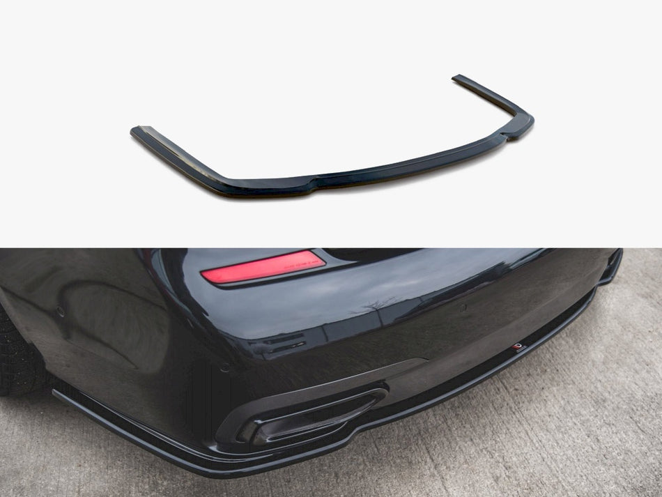 Maxton Design Rear Splitter BMW 7 M-Pack G11 / G12 - BM-7-11-MPACK-RD1G - Image 1
