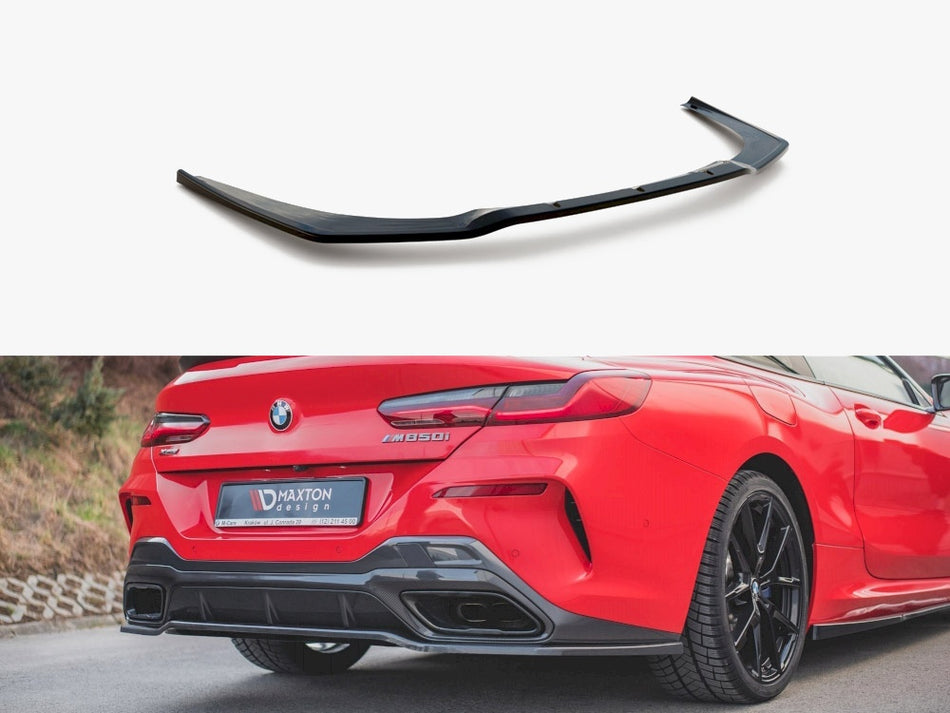 Maxton Design Central Rear Splitter BMW 8 Coupe M-Pack G15 - BM-M850-G15-RD1G - Image 1