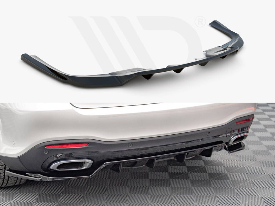 MAXTON DESIGN Rear Splitter (Vertical Bars) Mercedes-Benz GLS AMG-Line X167