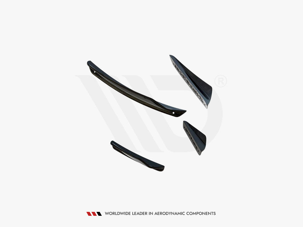 Maxton Design Front Bumper Wings (Canards) BMW M2 F87 - BM-2-87-M-CAN1 - Image 4