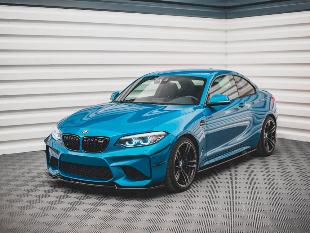 Maxton Design Front Splitter V.2 Bmw M2 F87 (2016-2020) - BM-2-87-M-FD2G - Image 3