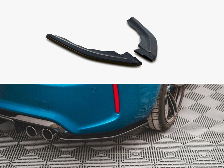 Maxton Design Rear Side Splitters V.3 Bmw M2 F87 (2016-2020) - BM-2-87-M-RSD3G - Image 1