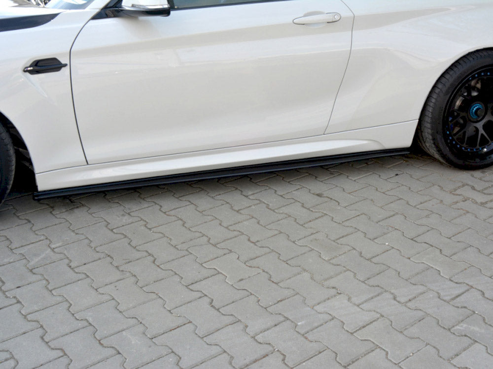 Maxton Design Side Skirts Splitters Bmw M2 F87 (2016-) - BM-2-87-M-SD1G - Image 3