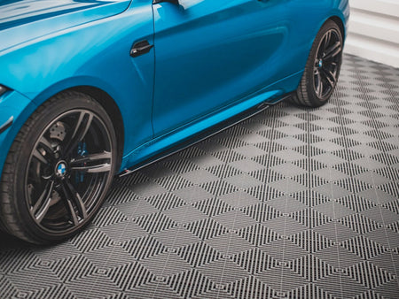 Maxton Design Side Skirts Diffusers V.2 Bmw M2 F87 (2016-2020) - BM-2-87-M-SD2G - Image 3