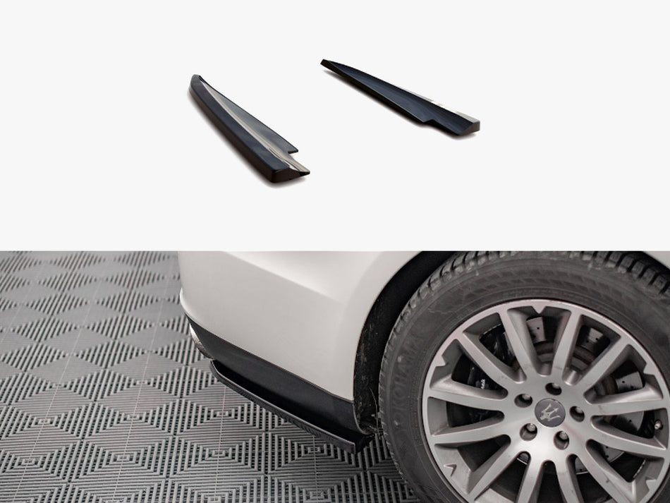 Maxton Design Rear Side Splitters Maserati Ghibli MK3 (2013-2017) - MA-GH-1-RSD1G - Image 1