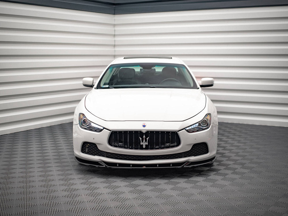 Maxton Design Front Splitter V.1 Maserati Ghibli MK3 (2013-2017) - MA-GH-1-FD1G - Image 2
