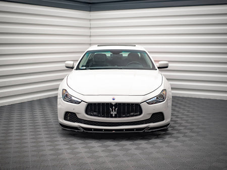 Maxton Design Front Splitter V.1 Maserati Ghibli MK3 (2013-2017) - MA-GH-1-FD1G - Image 2