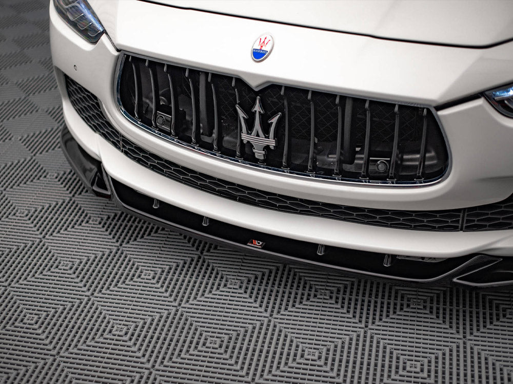Maxton Design Front Splitter V.1 Maserati Ghibli MK3 (2013-2017) - MA-GH-1-FD1G - Image 3