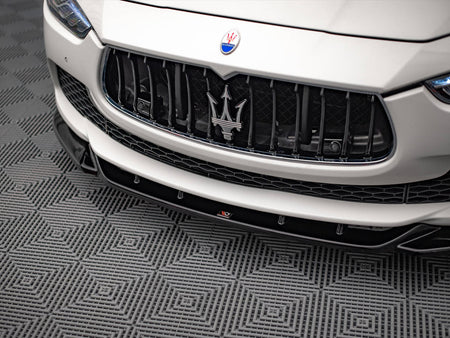 Maxton Design Front Splitter V.1 Maserati Ghibli MK3 (2013-2017) - MA-GH-1-FD1G - Image 3