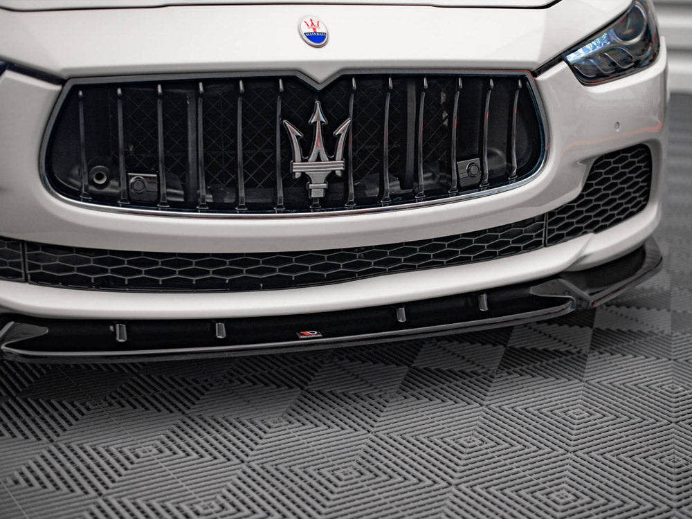Maxton Design Front Splitter V.2 Maserati Ghibli MK3 (2013-2017) - MA-GH-1-FD2G - Image 3