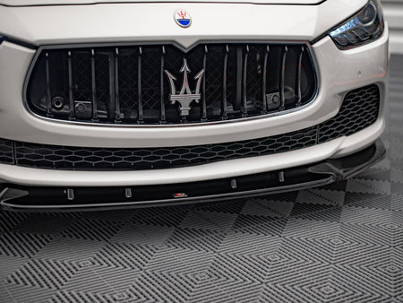 Maxton Design Front Splitter V.2 Maserati Ghibli MK3 (2013-2017) - MA-GH-1-FD2G - Image 3