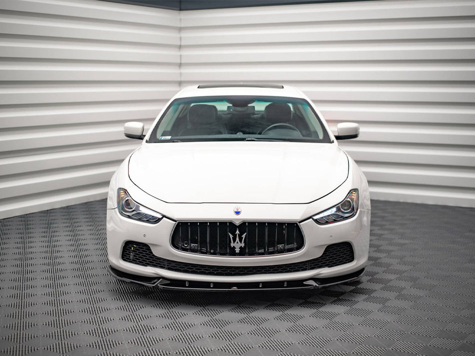 Maxton Design Front Splitter V.2 Maserati Ghibli MK3 (2013-2017) - MA-GH-1-FD2G - Image 2
