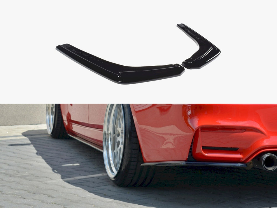 Maxton Design Rear Side Splitters V.1 Bmw M3 F80 (2014-2018) - BM-3-80-M-RSD1G - Image 1