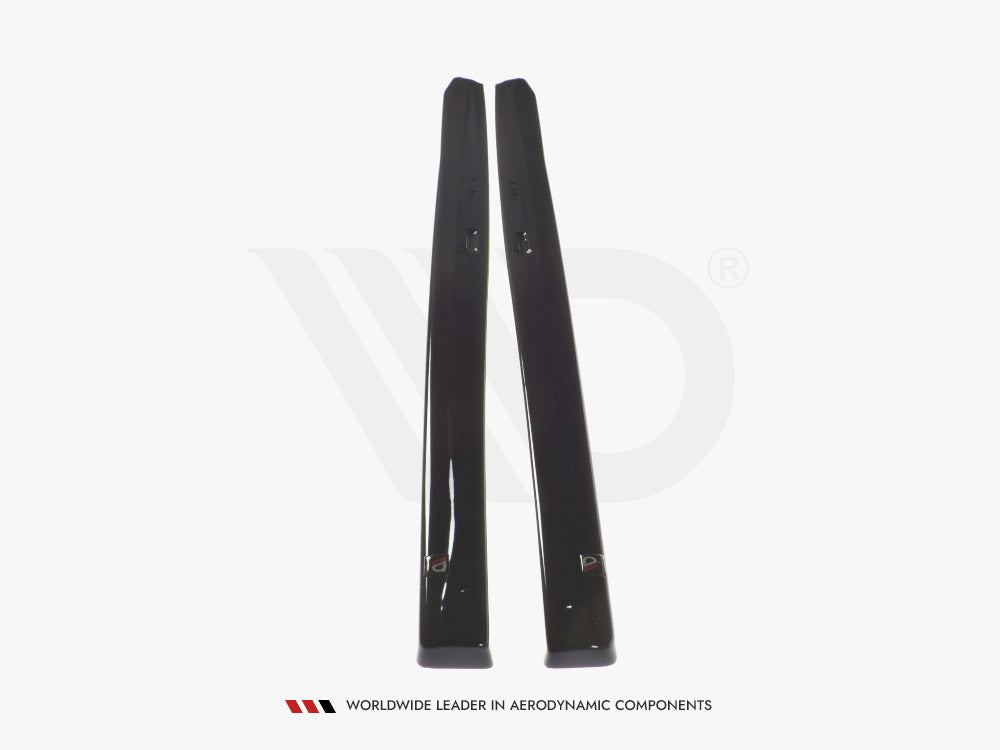 Side Skirts Diffusers V.1 BMW M3 F80 (2014-18) - Textured