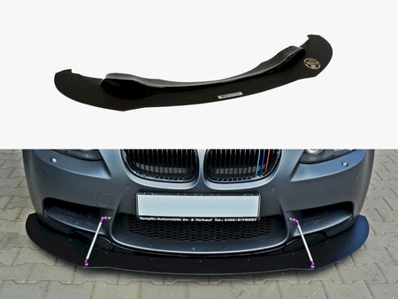 Maxton Design Front Racing Splitter Bmw M3 E92 / E93 Pre-facelift (2007-2013) - BM-3-92-M-FD2+CNCA - Image 1