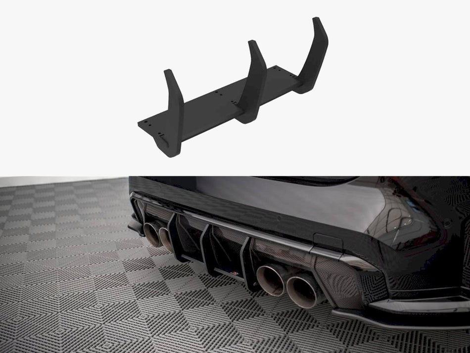 Maxton Design Street PRO Rear Diffuser Bmw M4 G82 (2021-) - BM4G82MCNC-RS1B - Image 1