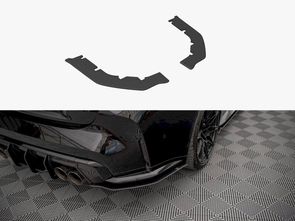 Maxton Design Street PRO Rear Side Splitters Bmw M4 G82 (2021-) - BM4G82MCNC-RSD1B - Image 1