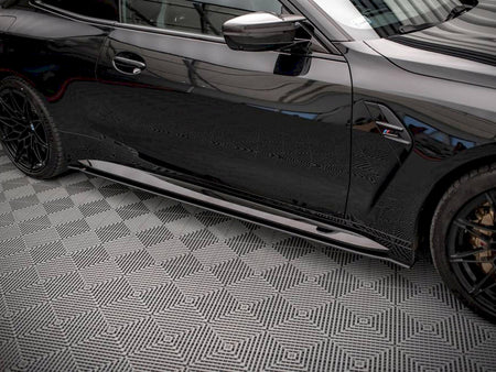 Maxton Design Street PRO Side Skirts Diffusers Bmw M4 G82 (2021-) - BM4G82MCNC-SD1B - Image 3