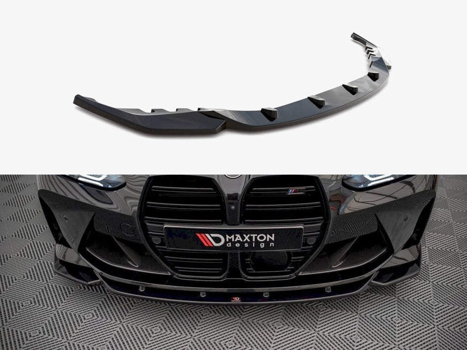 Maxton Design Front Splitter V.2 BMW M4 G82 / M3 G80 - BM-4-G82-M-FD2G - Image 1